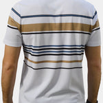 Sunset Stripe Polo – Cross & Crown