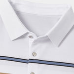Sunset Stripe Polo – Cross & Crown