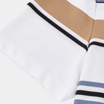 Sunset Stripe Polo – Cross & Crown