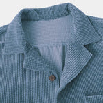 Textured Short Sleeve Shirt - Cross & Crown