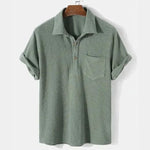 Textured Short Sleeve Shirt - Cross & Crown