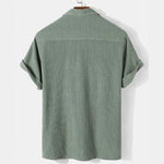 Textured Short Sleeve Shirt - Cross & Crown