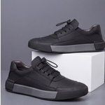 ROTHBURY LEATHER TRAINERS