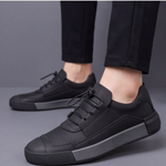 ROTHBURY LEATHER TRAINERS