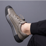 ROTHBURY LEATHER TRAINERS