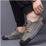 ROTHBURY LEATHER TRAINERS