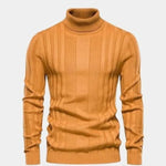 Turtleneck Knitwear Pullover Sweater - Cross & Crown