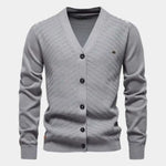 V Neck Knitwear Cardigan - Cross & Crown