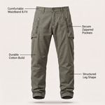 WESTFIELD COTTON CARGO PANTS
