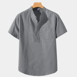 White Wellspring Linen T-Shirt – Cross & Crown