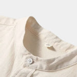 White Wellspring Linen T-Shirt – Cross & Crown