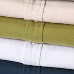 White Wellspring Linen T-Shirt – Cross & Crown