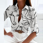 Elisa - Classic Collared Blouse