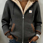 Ainsley | Cozy Sherpa-Lined Zip-Up Hooded Jacket
