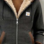 Ainsley | Cozy Sherpa-Lined Zip-Up Hooded Jacket