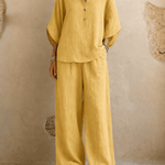 Maribel | Batwing Sleeves and Wide-Leg Pants