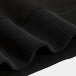 Zip Black Lapel Sports Sweatshirt - Cross & Crown