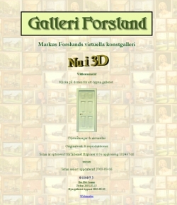 Gallery Forslund - Artportfolio of Markus Forslund (Swedish)